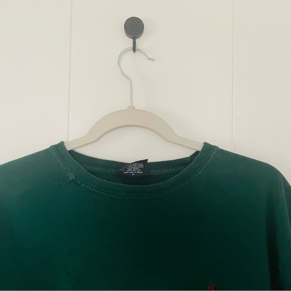 Polo Ralph Lauren Dark Green Long Sleeve Tee - Picture 2 of 14